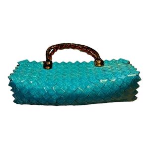 Nahui Ollin Recycled Candy Wrapper Bag, EUC